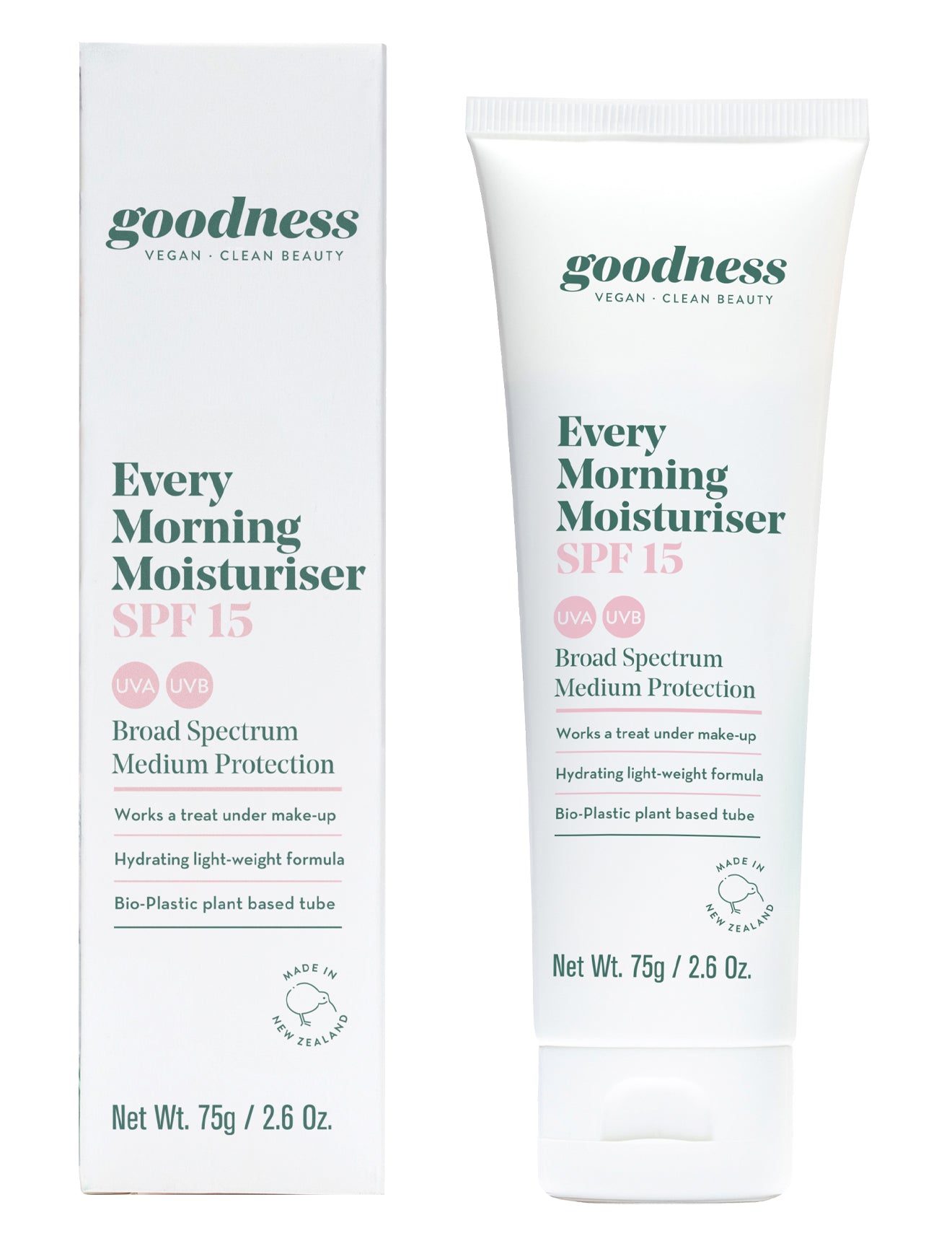 Goodness Ever Morning Moisturiser SPF 15 - Vegan